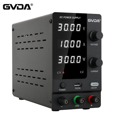 LinkMejor Digital DC Power Supply Adjustable DC Regulated Switchable Laboratory Bench Power Source Stabilizer Voltage Regulator