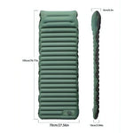 IPRee Ultralight Self-inflating Air Mattress Widen Sleeping Pad Splicing Inflatable Bed Beach Picnic Mat Camping Tent Air Cushion