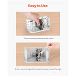 Belt Grinder Knife Jig Adjustable 85-115 Degree Aluminum Alloy Knife Sharpening Guide Compatible with Belt Sander Bench Grinder Knife Sharpener