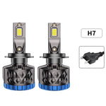 Infitary Pair Car LED Headlight Modification 160W Per Pair Lamp Bulb 6500K Bright White Car Lights  IP68 Waterproof Rating