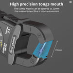 ZT-QS7 Clamp Meter High Precision AC/DC Current Volt Meter with True RMS 6000 Counts Digital Multimeter Auto Range Handheld Measurement Tool