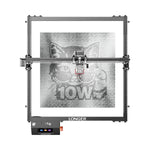 [EU/US Direct] LONGER RAY5 10W Laser Engraver Newly Upgraded Version 24000mm/min Engraving Speed 0.06x0.06mm Laser Spot 3.5 inch Touch Screen 400x400mm Working Area +10W Laser Engraver Air Assist Kits