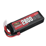 LinkMejor Power 22.2V 2800mAh 100C 6S LiPo Battery T Plug for RC Car