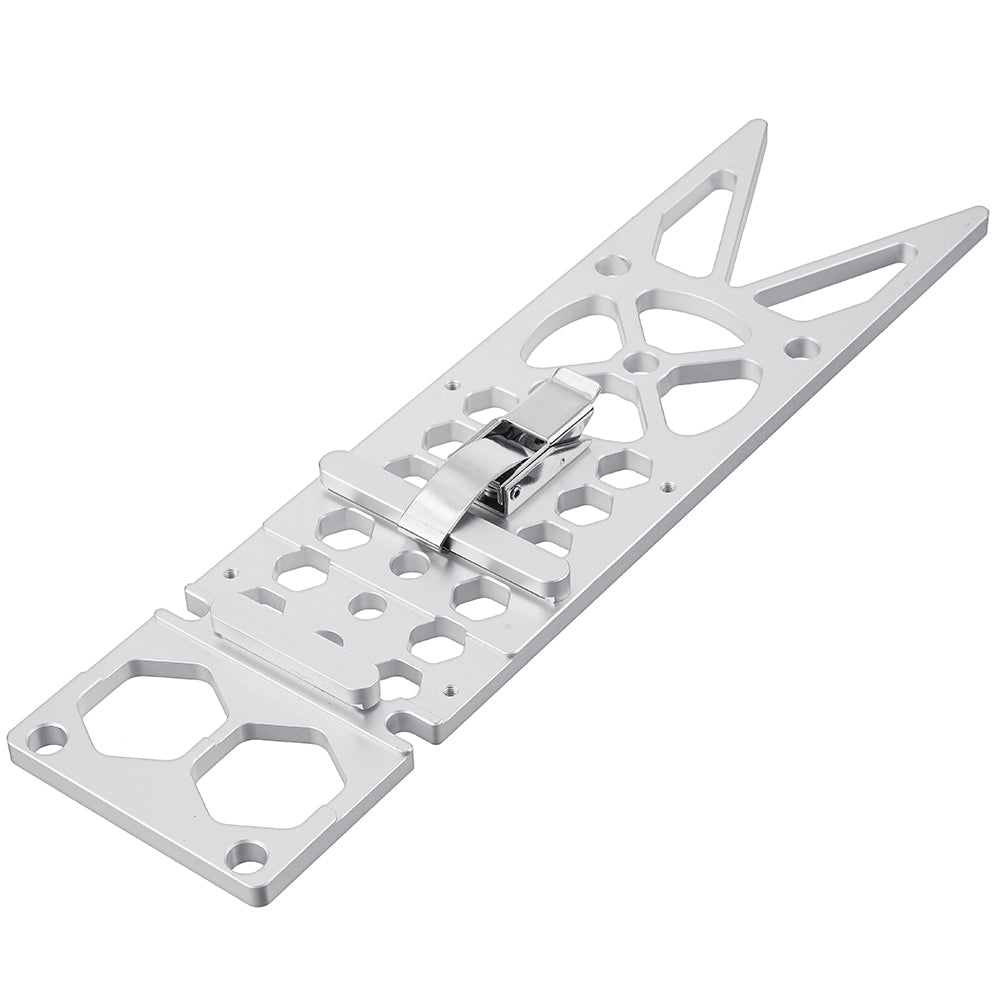 340mm Aluminum Alloy Woodworking 90 Degree Right-angle Guide Rail Electric Circular Saw Track Engraving Machine Open Board Auxiliary Rail Compatible with Festo/ Triton Rail