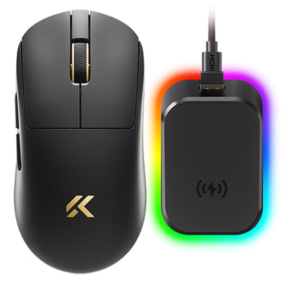 LinkMejor A7 V3 Ultra+ Wireless Gaming Mouse Tri-mode PAW3955 Ti Sensor 8K Polling Rate 59g Ultra Lightweight 50000 DPI Ergonomic Gamer Mice