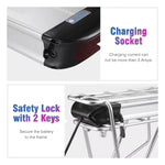 [EU/USA Direct] HANIWINNER HA074-03 48V 15Ah 720Wh Rear Rack E-Bike Battery with Carrier, Universal Replacement for NAKXUS, GALAXY 250W-800W