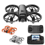 LinkMejor YL3 WiFi FPV with Screen Controller HD Camera Optical Flow Hover Circle Protection Kids Gifts 2.4G 4CH 6-Axis Remote Control RC Toys Drone Quadcopter RTF