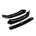 LinkMejor FRONT GLOSS BLACK SPLITTER SPOILER BUMPER LIP For BMW 3 Series F30 2012-15