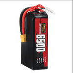 LinkMejor 6S 22.2V 6500mAh 30C 144.3Wh LiPo Battery XT60 Plug for RC Drone FPV Racing