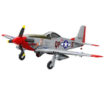 LinkMejor P-51D Mustang 1/16 Scale 685mm Wingspan 2.4GHz 10CH Built-in Gyro 3D/6G Switchable One Key Aerobatics Brushless EPP FPV RC Airplane Glider BNF/RTF Compatible DSM SBUS