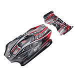 LinkMejor 124010 1/12 RC Car Parts Body Shell Tail Wing Painted Vehicles Models Spare Accessories 2816/2817
