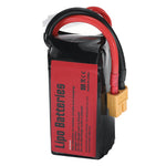 LinkMejor 4S 14.8V 1800mAh 120C LiPo Battery XT60 Plug for RC Drone