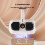Tevorex Mattress Vacuum Bed Vacuum Cleaner With UV-C Light & Ultrasonic USB Charging Cordless Handheld Vacuum Cleaner
