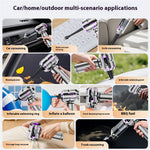 Suitu ST-6697 Cordless Handheld Vacuum Cleaner 16000Pa Strong Suction Brushless Motor Rechargeable Lithium Battery Multi-Functional Car Cleaning Lightweight Portable Easy Type-C Charging