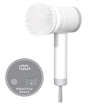 Tevorex Cordless Electric Cleaning Brush with Digital Display, IPX7 Waterproof, Adjustable Speed Rechargeable Scrubber for Kitchen, Bathroom, Pots & Pans, Multi-Surface Deep Cleaning