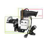 LinkMejor 2-In-1 Slotting Adjustable Wood Trimming Machine Holder Eletric Trimmer Holder Bracket for 65mm Trimming Machine