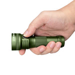 LinkMejor D2 1000LM 475m Type-C USB Rechargeable LED Flashlight IPX8 Waterproof Super Bright Night Riding Bike Light 21700 LED Torch