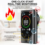 4 in 1 Gas Analyzer Carbon Monoxide Detector CO Alarm Portable Gas Leak Tester Air Quality Monitor with Sound Light Alarm for Home RV Camping Tent Safety