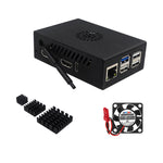 Orange Pi 5 Max Case with Fan Active Passive Cooling Metal Shell Optional Antenna Aluminium Heatinks