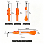 12 Pcs Portable Wood Carving Knife Kit with Whetstone Interchangeable Blades for Paper Cutting Fruit Carving Scrapbook Making Woodworking DIY
