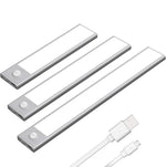Elfeland Motion Sensor Cabinet Light Rechargeable Night Light for Closets Cabinets Kitchens Cupboards