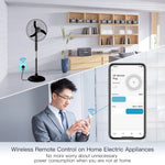 MOES Tuya WiFi Smart Dimmer Plug Brightness Adjust Timer for Tuya & Smart Life App Voice Control Work with Alexa Google Assistant