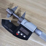 LinkMejor Carbide Tipped Electronic Outside Micrometer 0-25mm Range with Digital Display Perfect for Woodworking and DIY Projects Precise Durable Measurement Tool