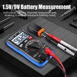 LinkMejor SK-C1 SK-C2 Digital Multimeter 600V 2000 Counts/4000 Counts AC/DC Voltmeter Ammeter Ohmmeter Electrical Tester Meter With NCV Backlight Continuity Live Wire Test
