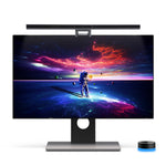 BlitzWolf® BW-CML6 RGB Gaming Monitor Light Bar with Wireless Remote Control, Dynamic Pickup, Stepless Dimming/Color Temperature, Dual Light Source, Asymmetric Optical Design Eye Protection Anti-Glare for Home Office PC Computer