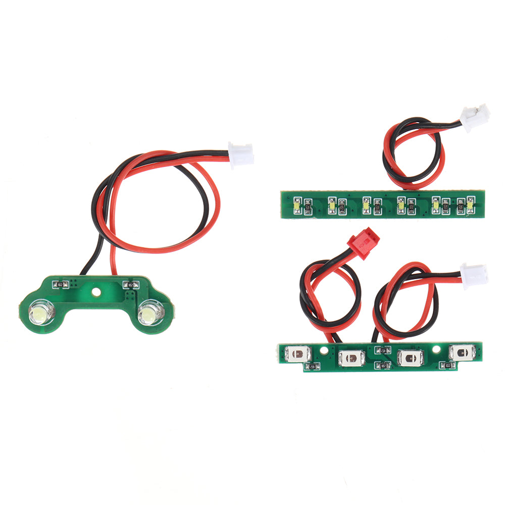 LinkMejor 284161 1/28 RC Car Spare LED Light Headlight Set 2552 Vehicles Models Spare Parts Accessories