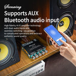 YS-TB21 Bluetooth Digital Amplifier Board 2.1 Channel 200W High-Power Dual Audio 50W Dual-channel Stereo+100W Subwoofer Frequency AUX HIFI Sound