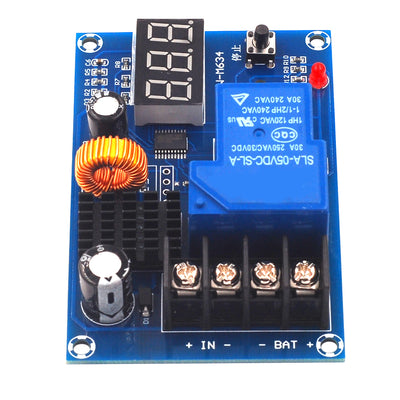 LinkMejor XH-M604 6-60V Battery Charger Control Module with Digital Full Charge Overcharge Protection Switch
