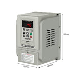 LinkMejor 1.5/2.2/3/4KW 220V PWM Control Inverter 1Phase Input 3Phase Out Inverter Variable Frequency Converter