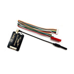 5.8GHz 1.2W(1200mW) VTX FPV Transmitter Analog 48CH 200/500/800/1200mW/Pit Mode MMCX 2-6S(7-36V) 8.6g 35x23.5mm for FPV Done FPV Racing & Long Range Drones