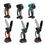 88VF 4000RPM 6'' Cordless Electric Chainsaw Wood Cutter Saw W/ None/1/2 Battery For Makita 18V Battery