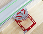 LinkMejor Aluminum Alloy Adjustable Track Square Track Saw Rail Guide Rail Track Square Track Engraving Machine Woodworking Tools