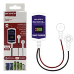 MH-5D8CD Smart Magnetic USB Charger Type-C Fast Charging Compatible 18650 21700 Battery Compact Portable Battery Tester with LCD Display