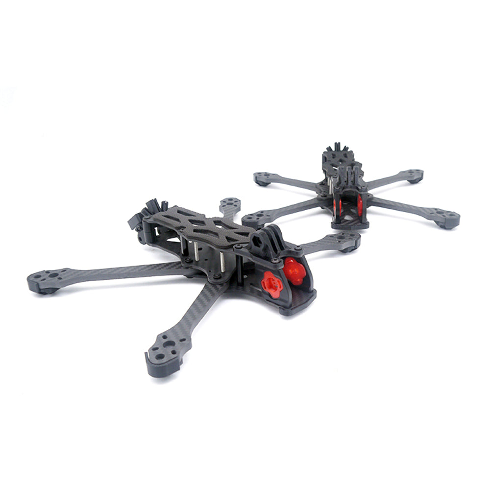 LinkMejor APEX DC5/DC5 Max 245mm 5 Inch / DC7/DC7 MAX 340mm 7 Inch Deadcat Frame Kit Compatible with DJI O4 Pro DIY FPV Racing Drones