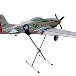 Aluminum Alloy Metal Foldable Display Stand Holder for RC Airplane Boats