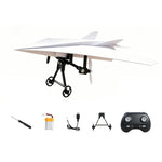 Paper Plane Modification Remote Control DIY Assembly Power Set Without Paper Aircraft