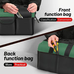 LinkMejor 18 Inch Large Capacity Tool Storage Bag with Wear-resistant Multiple Pockets for Portable Tool Storage