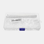 460pcs JST-XH 2.54mm 2/3/4/5/6Pin Connector Male/Female Wire Terminal Block Kit