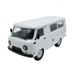 LinkMejor C-104 1/12 2.4G 4WD RTR Full-Scale OFF-Road Van Truck RC Car Vehicle Models Toy w/ Light Full Proportional Control UAZ-452 Bread Loaf Officially Licensed