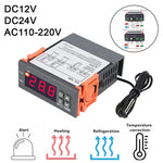 STC-1000 STC 1000 12V 24V 220V Digital Temperature Controller Thermostat Thermoregulator Incubator Relay LED 10A Heating Cooling