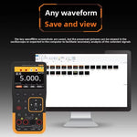 RC7105 3-in-1 Oscilloscope Multimeter Signal Generator Portable Device High Precision 5V Rechargeable 3000mAh Battery LCD Screen Waveform Storage Compact Tool