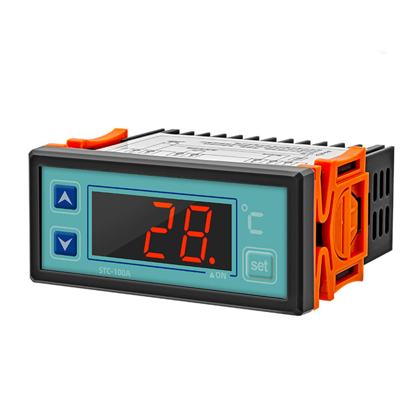STC-100A Digital Temperature Controller AC220V Intelligent Temperature Regulator Refrigeration Heating Thermostat