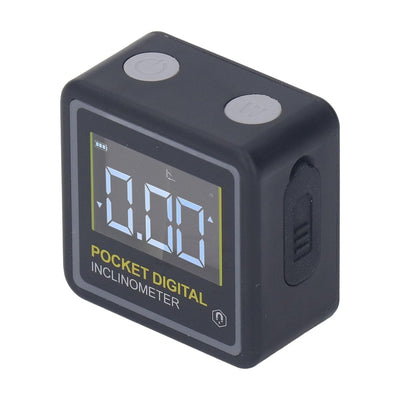 LinkMejor Digital Inclinometer Protractor Magnetic Angle Finder 4x90 Degree Measurement ABS Backlit Display Pocket Size Woodworking Tool Accurate Slope Measurement