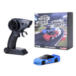 LinkMejor MC062 RTR 1/64 2.4G 4WD Mini Drift RC Car Sports LED Light High Speed On-Road Micro Racing Remote Control Vehicles Models Desktop Toys