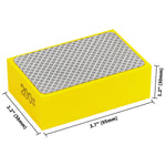 Diamond Sanding Pads 4pcs Grit 60 100 200 400 Wet and Dry Tile Glass Wood Metal Polishing Tools Grinding Blocks Round Edges Smooth Finish