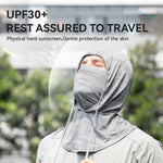 LinkMejor Universal Summer Cycling Balaclava UPF30+ Sunscreen Breathable Gear UV Protection Scarf Cool Ice Silk Face Cover Cycling Headgear